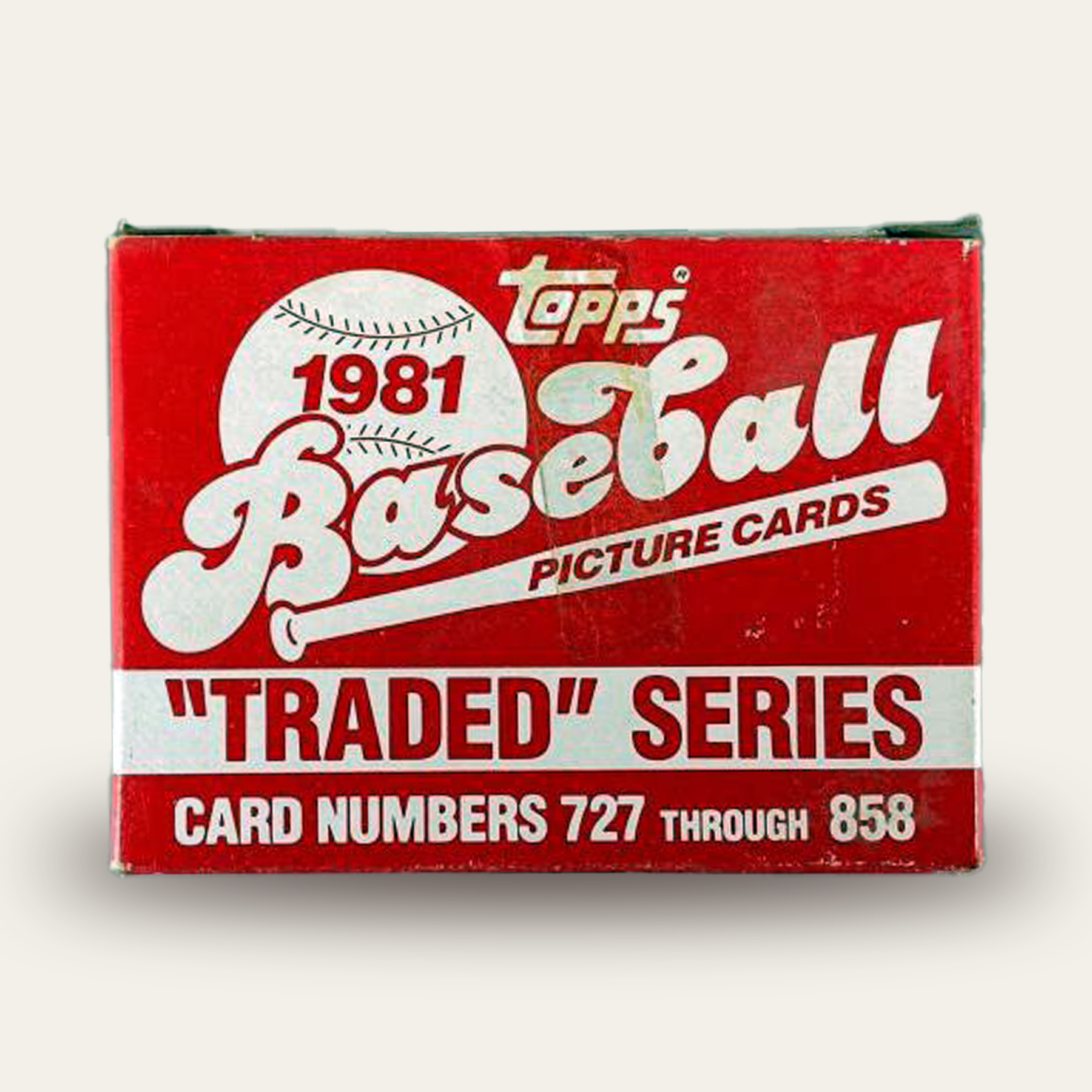 1981 Topps "Traded" Series Baseball Cards - Vintage Collectible